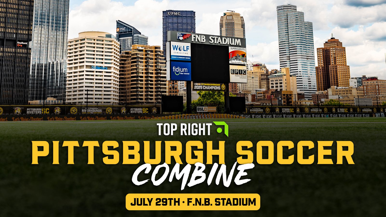 Pittsburgh Soccer Combine · Top Right Soccer · July 29, 2026